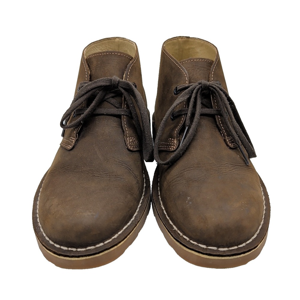 LL Bean Women's Size 10 Med Brown Suede Lace Up Ankle Fashion Boots Bootie EUC